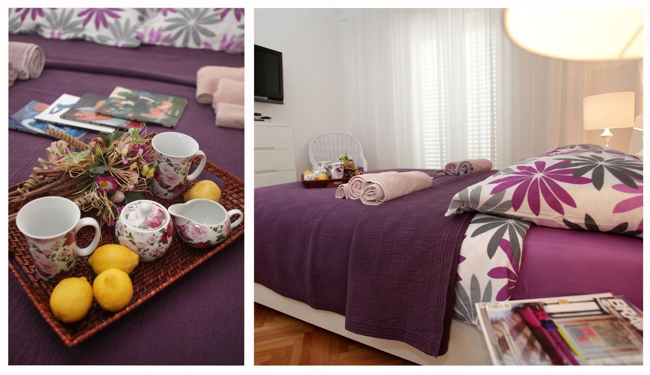 Gem Of The Sea Luxury Beach Apartment With Brand New Heating Infinity Pool Trogir Ngoại thất bức ảnh